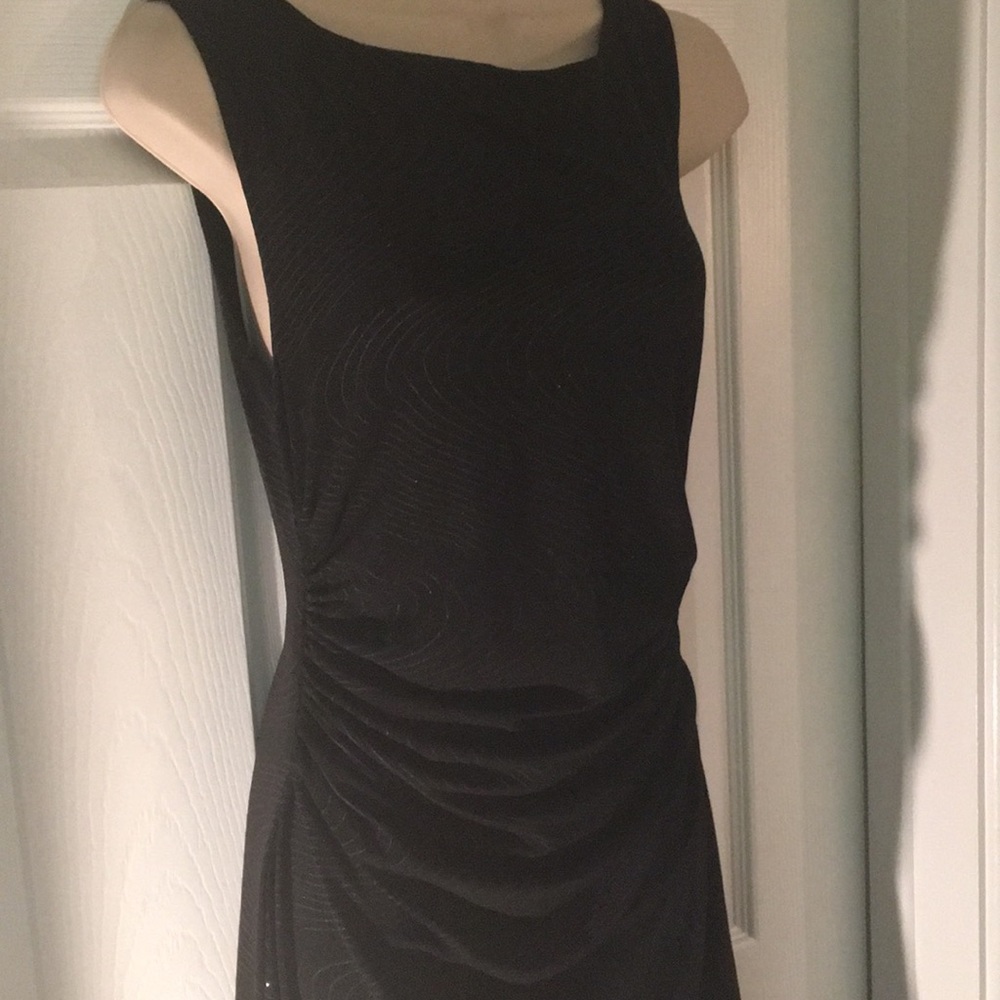 Black sparkling dress